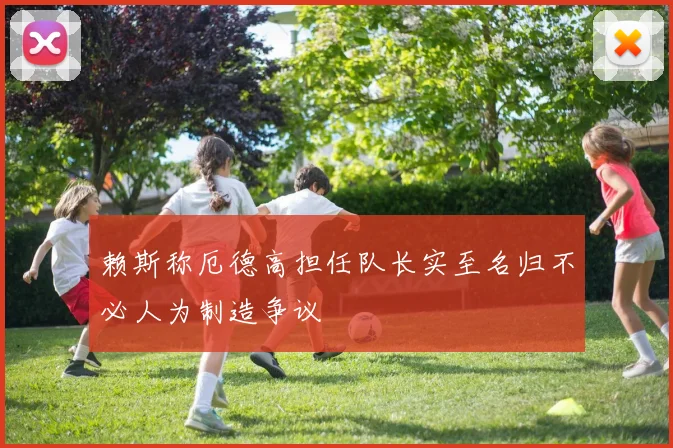 赖斯称厄德高担任队长实至名归不必人为制造争议
